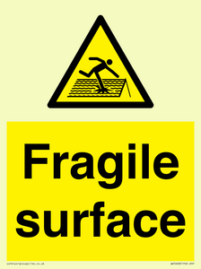 Fragile surface